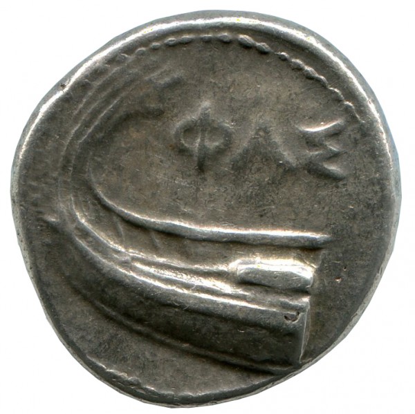 Статер 400 г. до н.э. Ликия Фаселис.  7