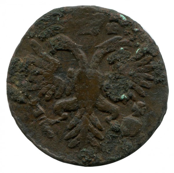 Деньга 1731 год. 110