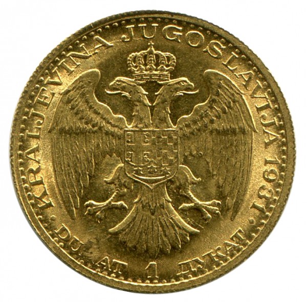 Дукат 1931г. Югославия 195