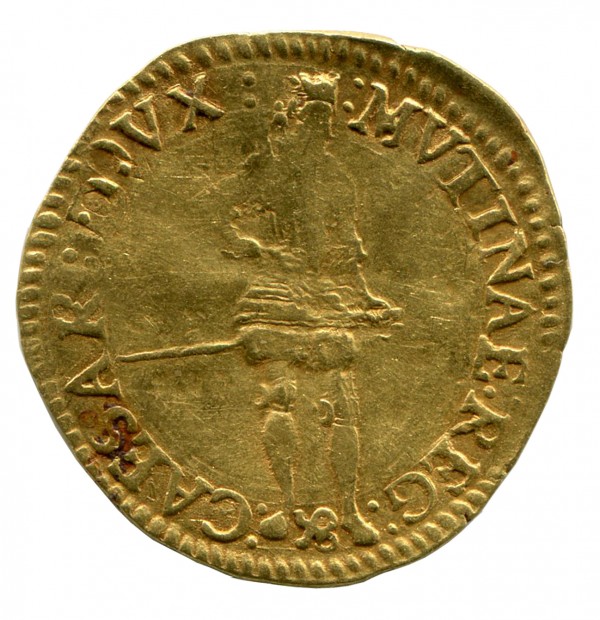 Дукат 1598 рік  Модена. 208