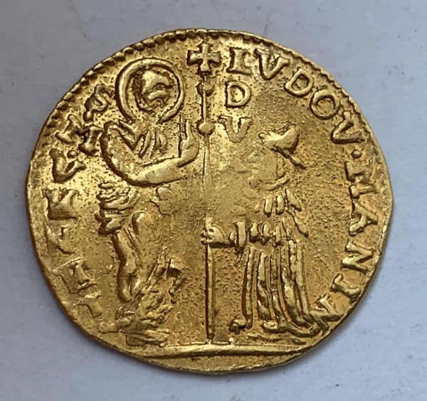 Цехін 1789-97рр. Людовик Манін. 156