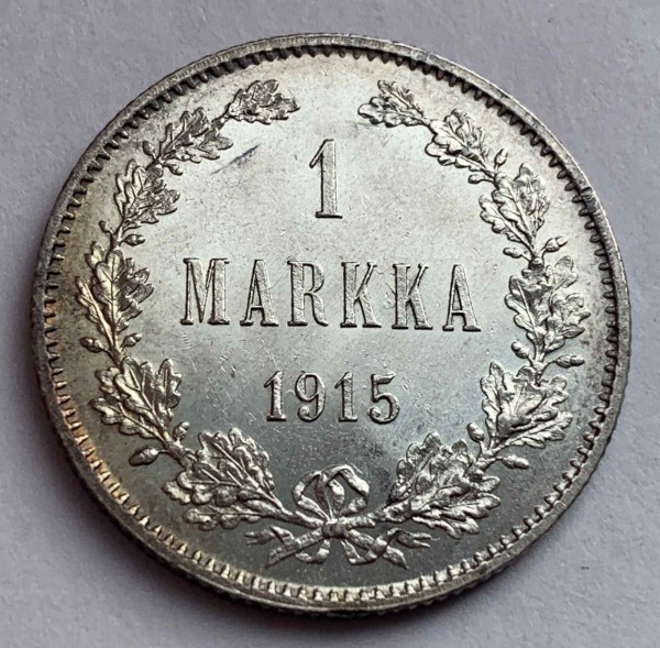 Марка 1915 год. Для Финляндии. 457