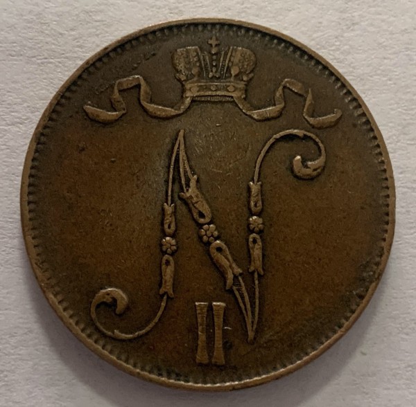 5 Пенні 1912 рік 14