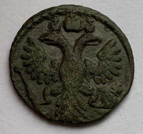 Полушка 1735 год. 521