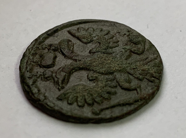 Полушка 1735 год. 521