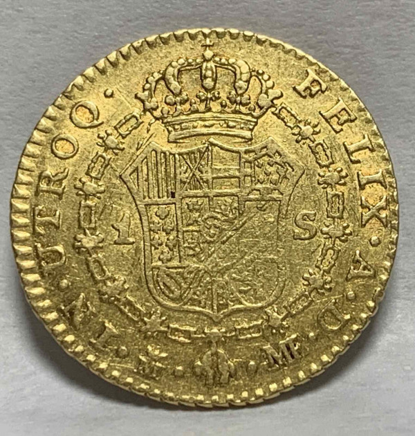 1 Эскудо 1798 год.  Испания. 475