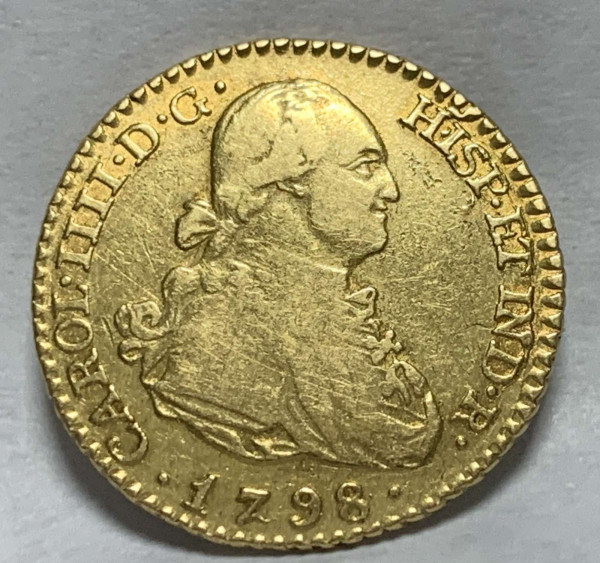 1 Эскудо 1798 год.  Испания. 475