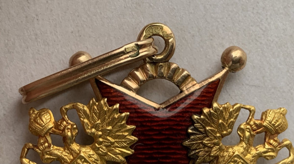 Знак ордена Святого Станислава 2-й степени. 557