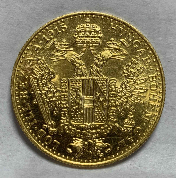 Дукат 1915 рік  Австро - Угорщина. 582