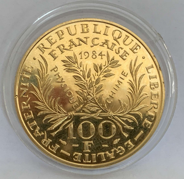 100 Франков 1984 год. Франция. 311