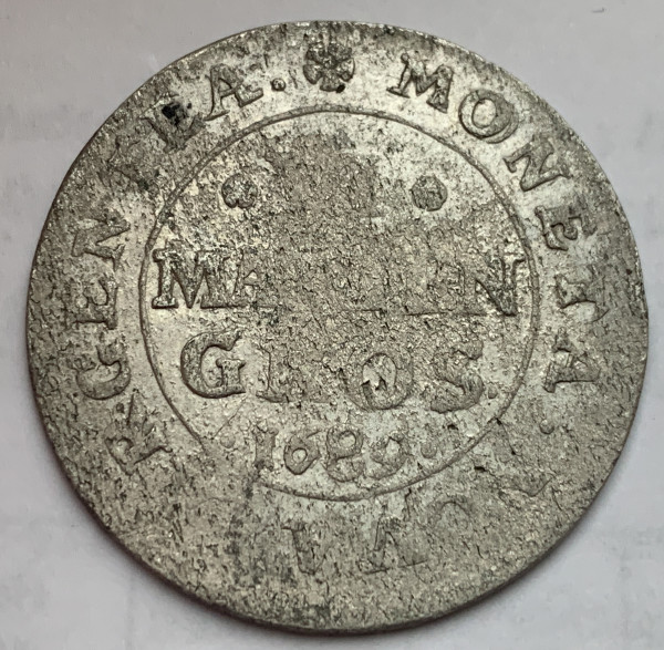 6 грош 1689 год Сан-Виттгенштейн 570