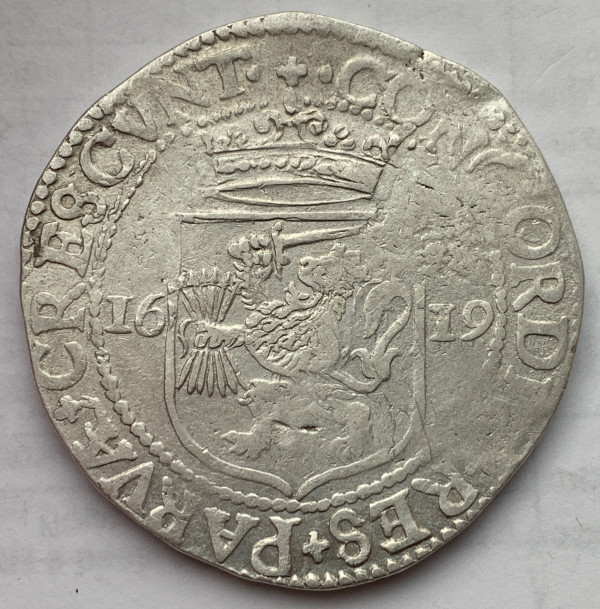 Талер 1619 год Утрехт 628