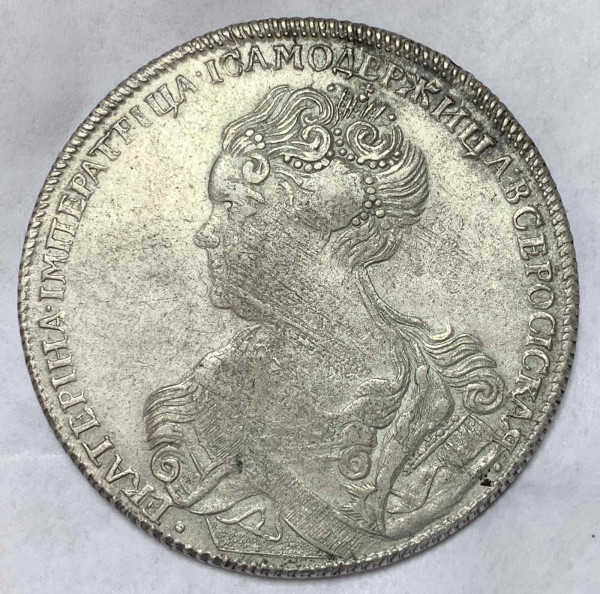 Рубль 1726 год СПБ. 506