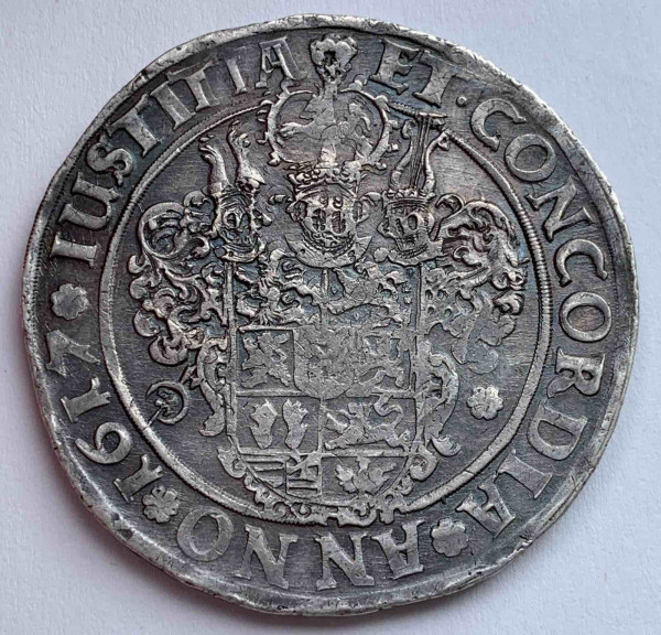 Талер 1617 год. Брауншвейг. 573