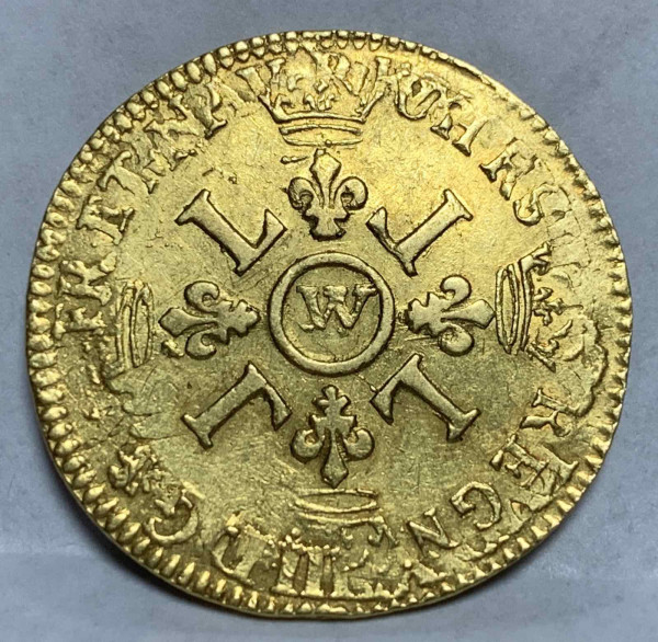 Луидор 1691 год. 645