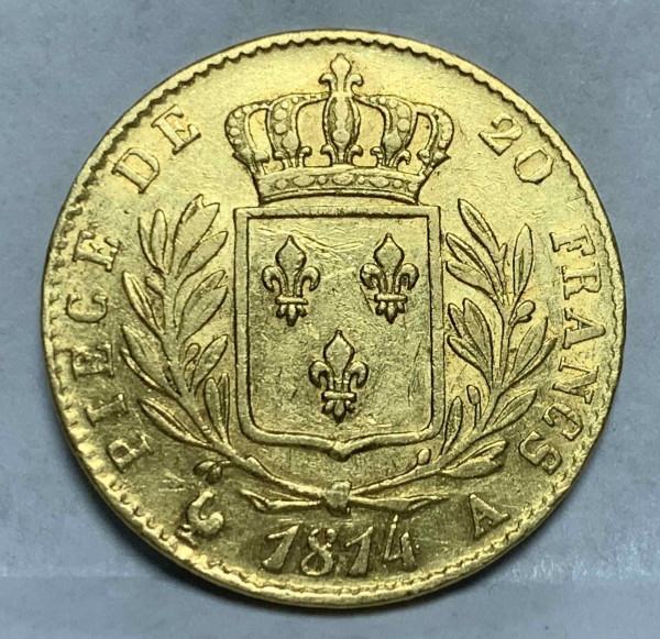 20 Франків 1814 рік 691
