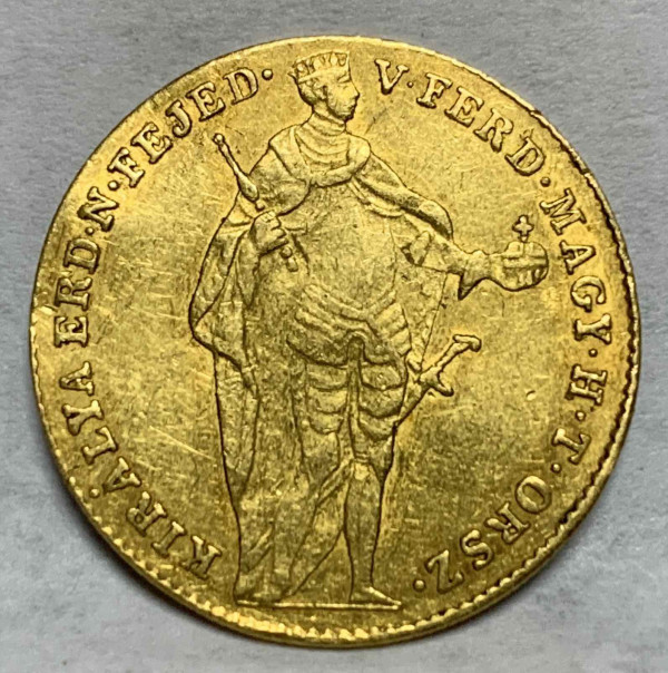 Дукат 1848 рік  Угощина. 638