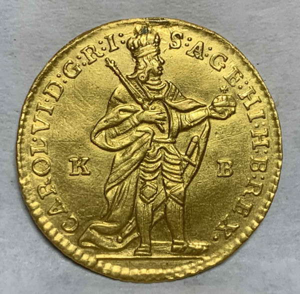 Дукат 1737 рік  Угорщина. 695