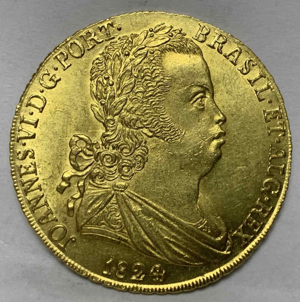 4 Эскудо 1824 год. Португалия. 705