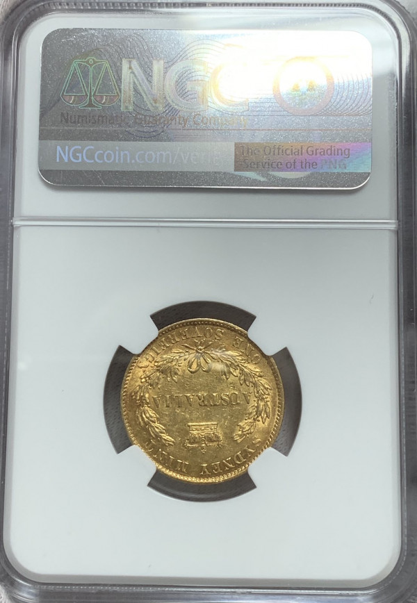 Соверен 1870 рік  Австралія. 741