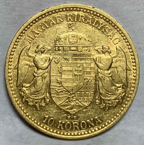 10 Крон 1893 рік  Угорщина. 743