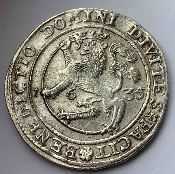 Талер 1635 год. Норвегия. 784