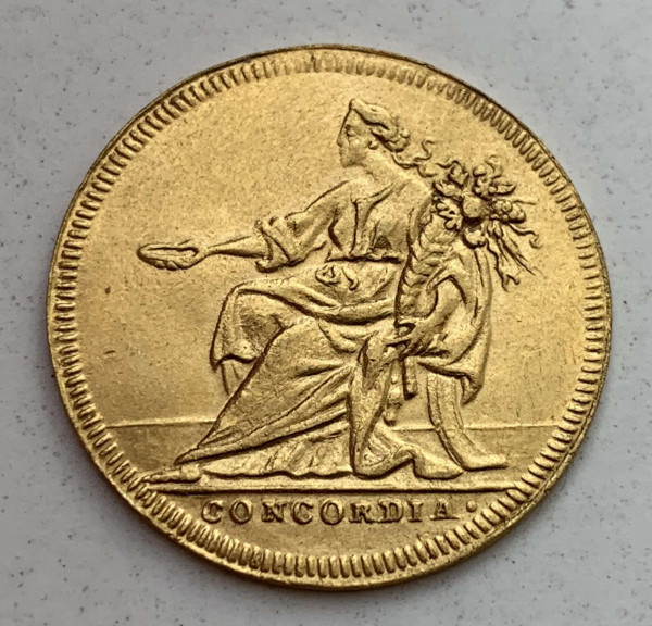 Дукат 1696 год. Майнц. 807