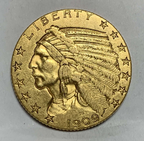 5 Долларов 1909 год. США. 548
