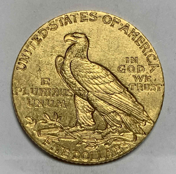 5 Долларов 1911 год. США. 823