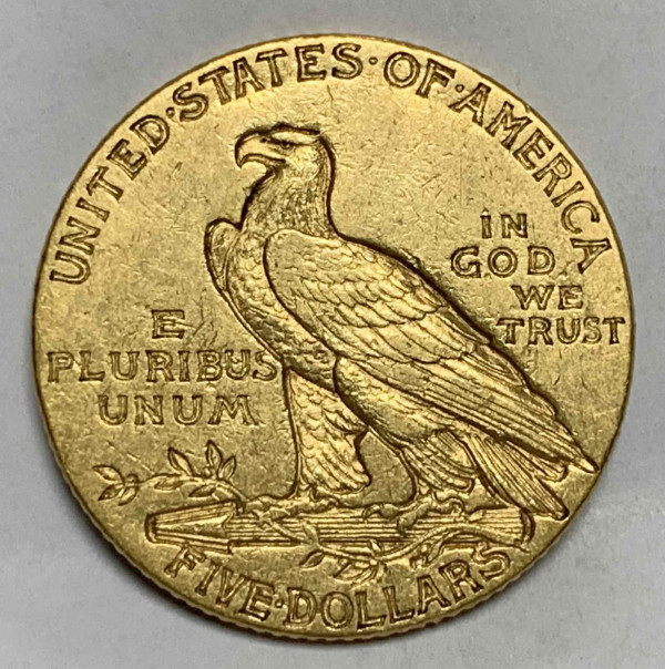 5 Долларов 1913 год. США. 824