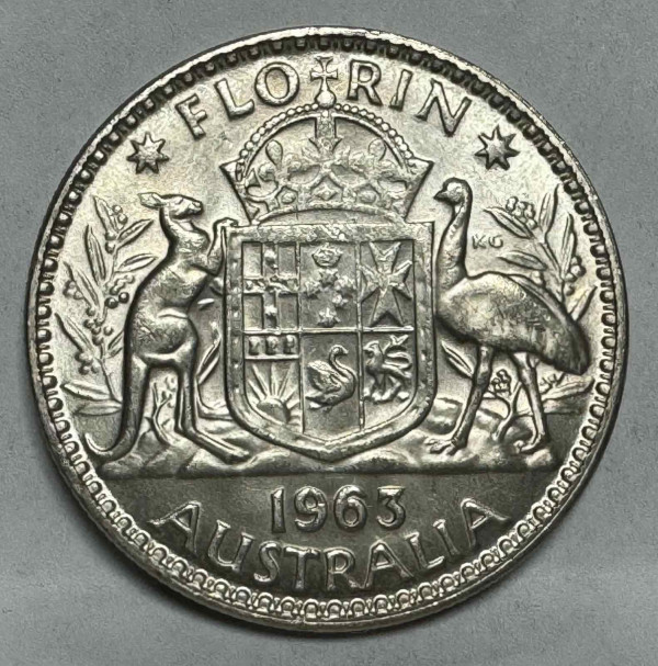 Флорин 1963 год. Австралия. 937