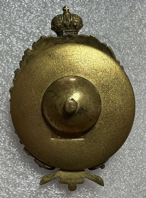 Юбилейный знак крепости Кроншлот С.-Петербург 1904-1917 гг. 974