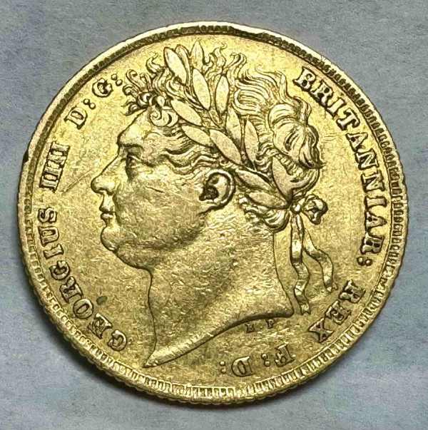 Соверен 1825 рік Великобританія. 162