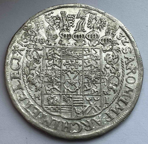 Талер 1632 рік Саксонія. 344