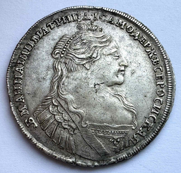 Рубль 1734 рік 351