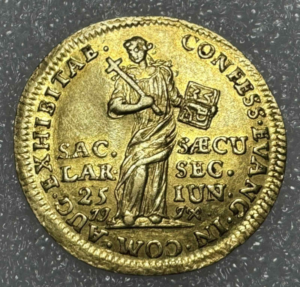 Дукат 1730 рік Любек. 554