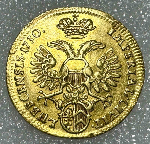 Дукат 1730 рік Любек. 554