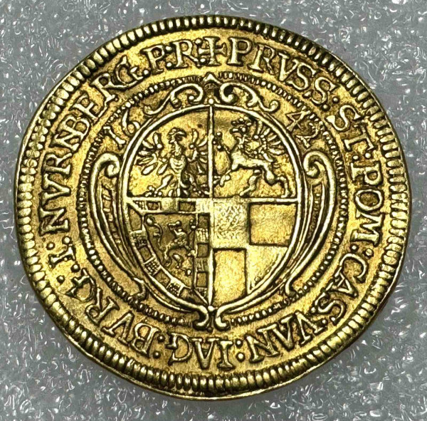 Дукат 1642 рік Бранденбург. 561