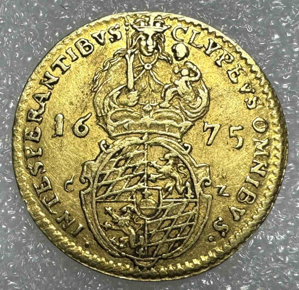 Голдгульден 1675 рік Баварія. 563