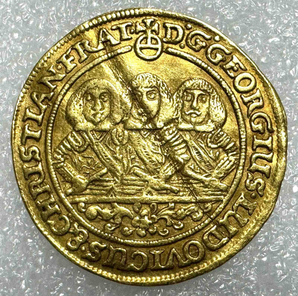 Дукат 1661 рік Сілезія-Лігніц-Бриг. 564
