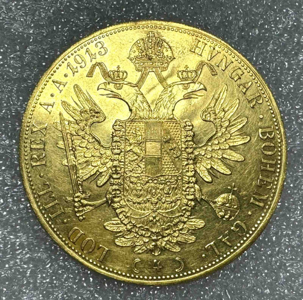 4 Дуката 1913 рік  Австрія. 612