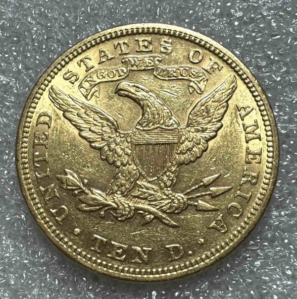 10 Доларів 1881 рік  США. 820