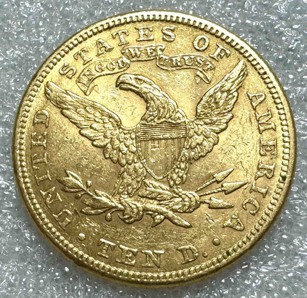 10 Доларів 1897 рік S. США. 476