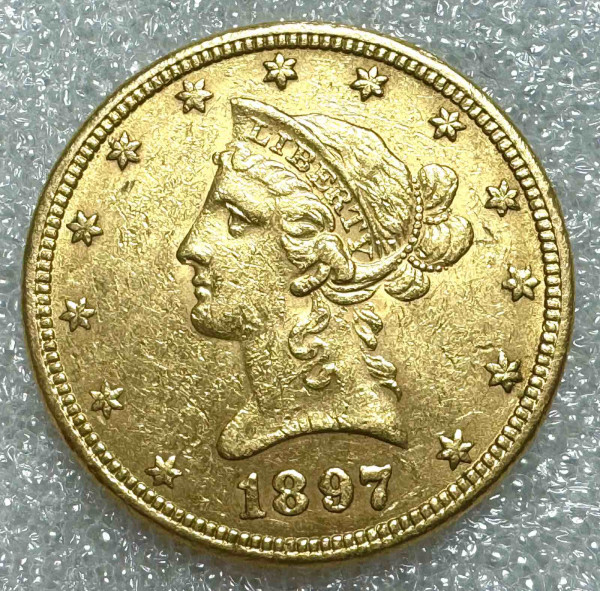 10 Доларів 1897 рік S. США. 476