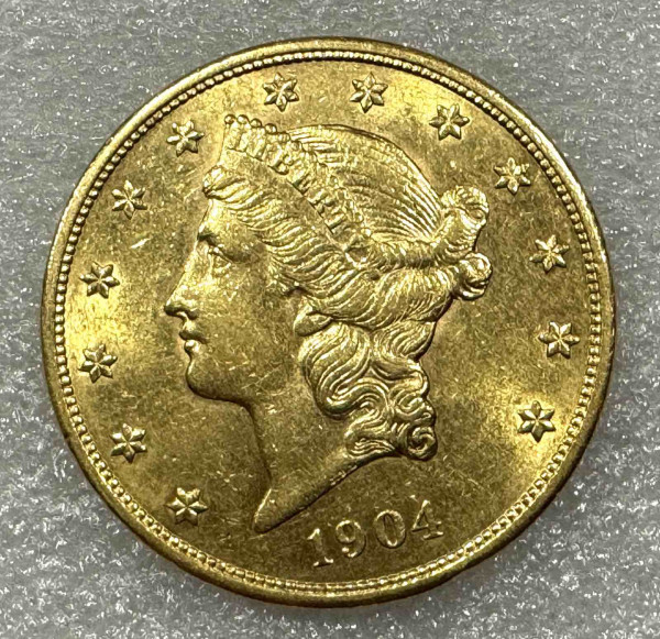 20 Долларов 1904 год. США. 641
