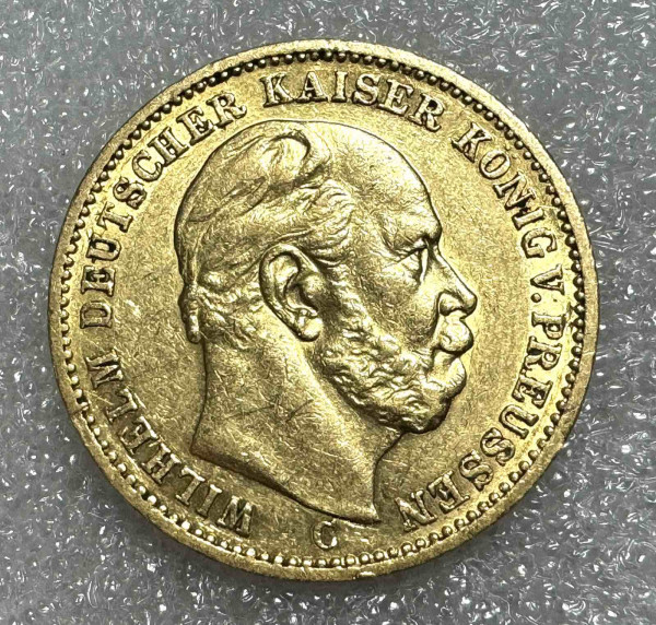20 Марок 1872 рік  Пруссія. 795