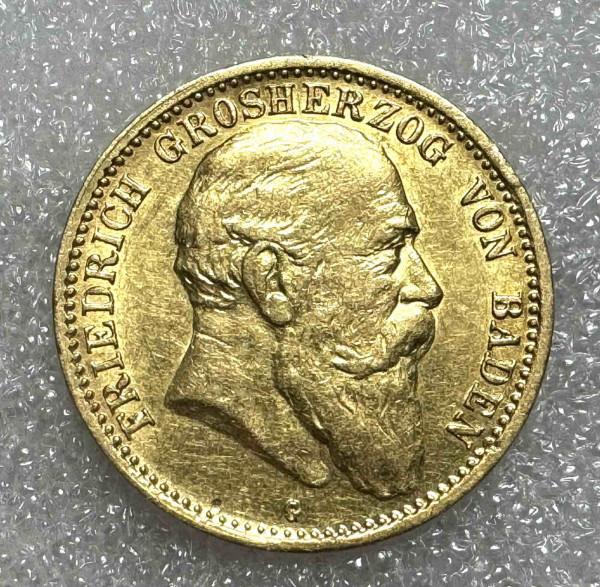 10 Марок 1904 рік Баден. 898