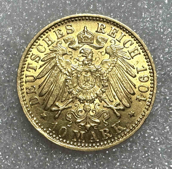 10 Марок 1904 рік Баден. 898