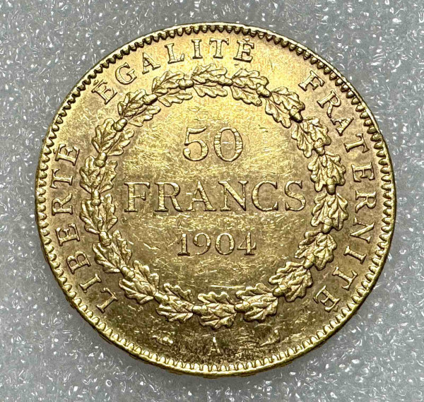50 Франків 1904 рік  Франція. 671