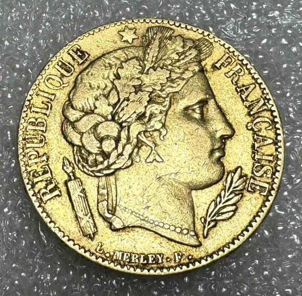 20 Франков 1851 год. Франция. 146